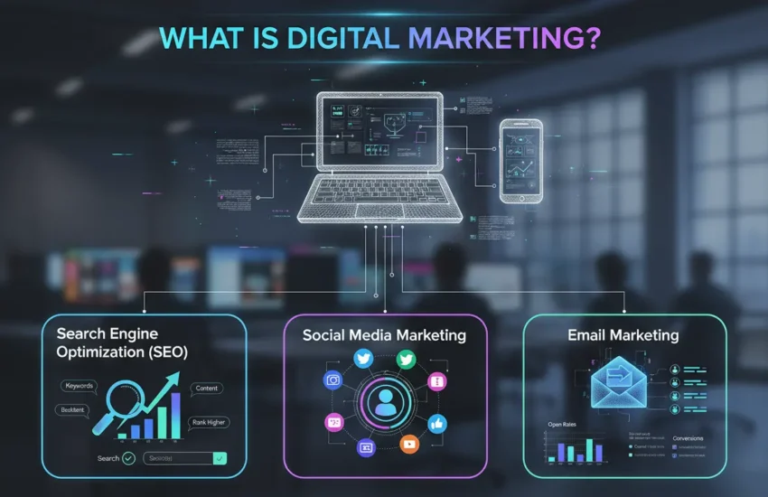What is digital marketing